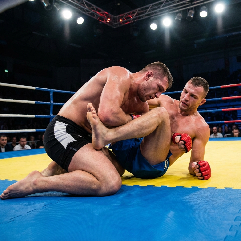 Grappling sur les tatamis